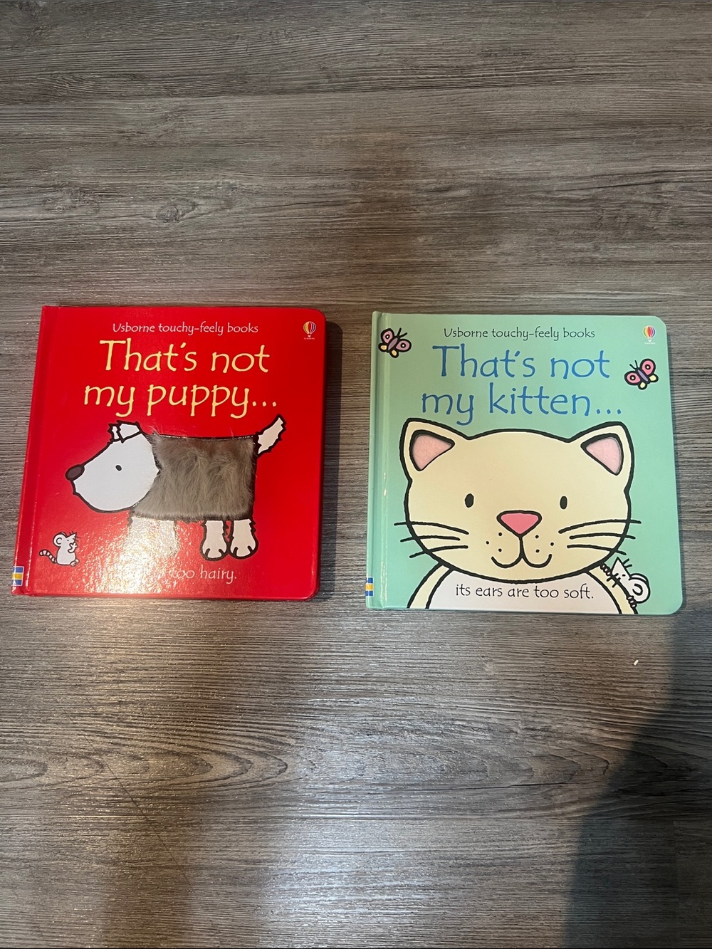 Usborne "That's Not My Puppy" & "That's Not My Kitten" Board Books